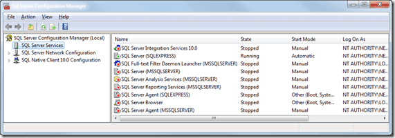 SQL Server Configuration Manager–Cannot connect to WMI provider–Invalid class [0x80041010]